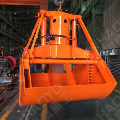 electric hydraulic  grab bucket for excavator